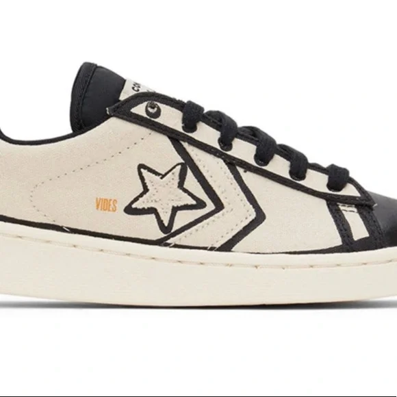 Converse black Joshua Vides edition pro leather low top sneaker - Picture 3 of 7
